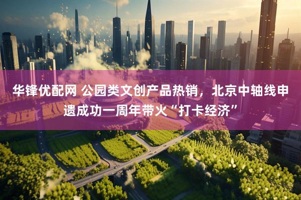 华锋优配网 公园类文创产品热销，北京中轴线申遗成功一周年带火“打卡经济”