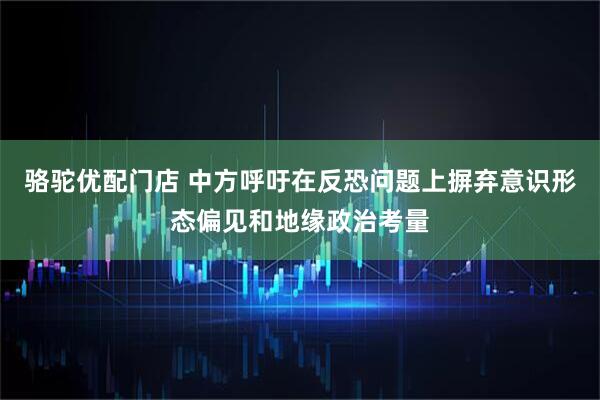 骆驼优配门店 中方呼吁在反恐问题上摒弃意识形态偏见和地缘政治考量
